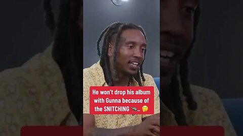 Bricc Baby says he won't drop his album with #gunna!