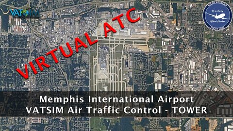 Virtual Air Traffic Control (VATSIM) in Memphis!