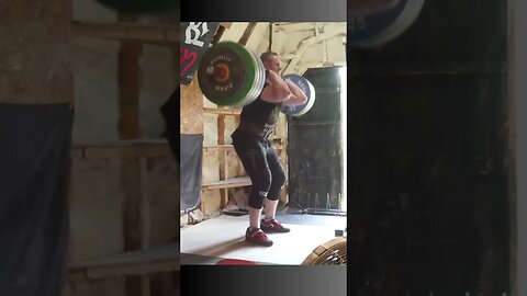 175 kg / 385 lb - Front Squat