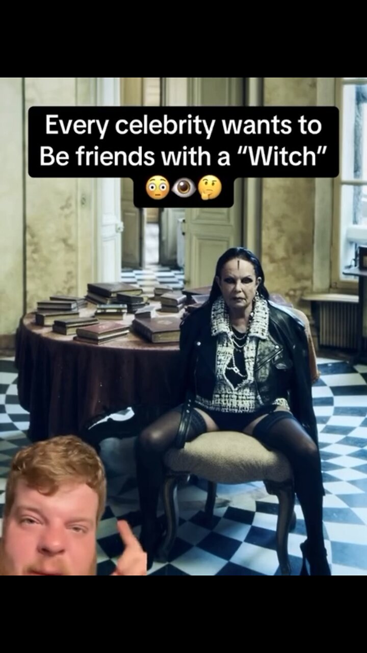 A REAL WITCH and CONNECTED WITH ALMOST EVERY CELEBRITY thumbnail