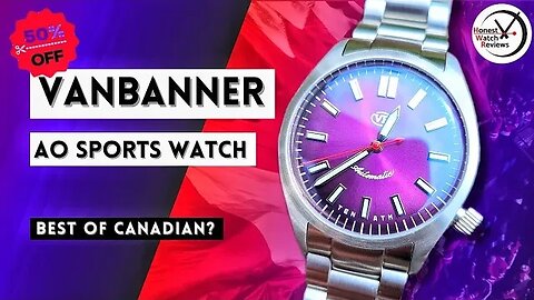 50% OFF - VanBanner AO Sports Watch Review #HWR