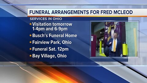 Funeral arrangements announced for former Detroit sportscaster Fred McLeod