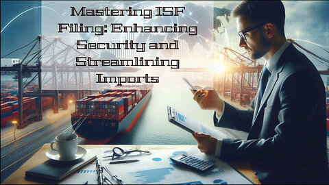 Simplifying ISF Filing: A Comprehensive Guide for Ocean Freight Importers