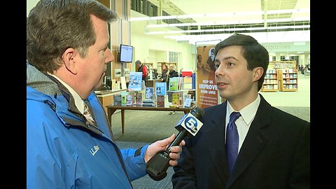 Democratic Presidential hopeful Pete Buttigieg visits Parma