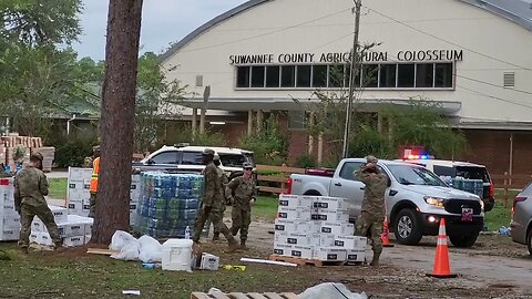 Suwannee County Florida National Guard Hurricane Idalia