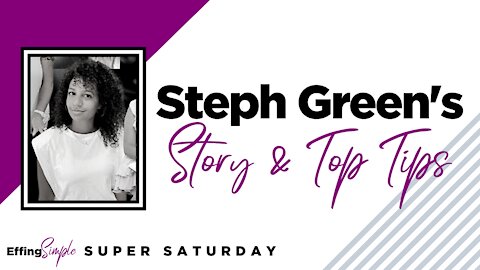 Steph Green // MONAT VIRTUAL SUPER SATURDAY - June 2021