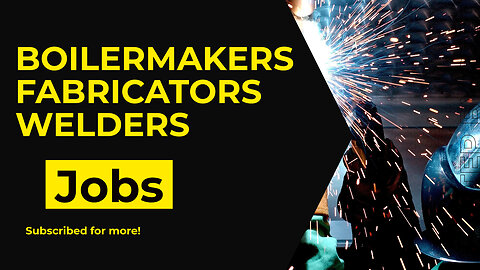 Boilermaker Fabricator Welder Job in Australia