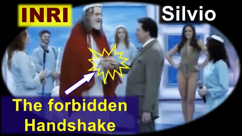 Why did INRI CHRIST shake SILVIO SANTOS' hand like that? - Henri Cosi