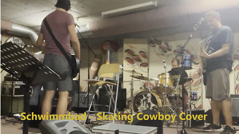 Schwimmbad - Skating Cowboy Cover