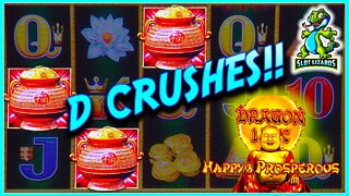 EPIC MASSIVE COMEBACK BIG WIN BONUS BONUS BONUS! Dragon Link Happy and Prosperous Slot