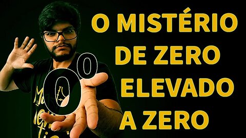 Por que 0 elevado a 0 (0^0) não é zero? | Zero elevado a...