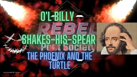 Rebel Poet Society - the phoenix and the turtle William Shakespeare