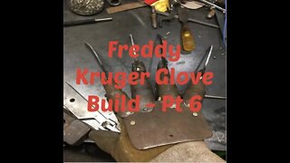 Freddy Kruger Glove Build Part 6 - Nightmare In My Garage - Halloween Build