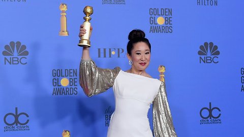 Sandra Oh Has A Historic Night At The 2019 Golden Globes