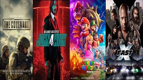 Blockbuster Movie Review Ep.1: The Covenant, John Wick 4, Super Mario Bros and Fast X (2023)