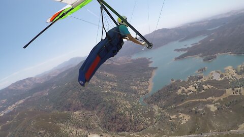 Lake McClure Hang Gliding Aug. 2019