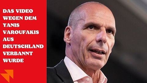 Das Video wegen dem Yanis Varoufakis aus Deutschland VERBANNT wurde@MERA25🙈