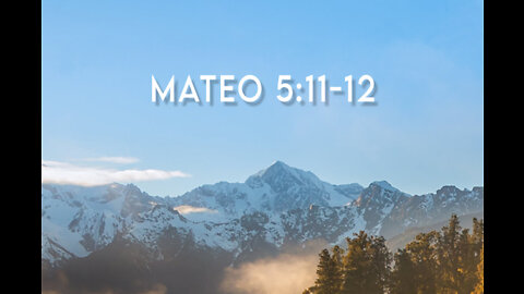 Mateo 5:11-12