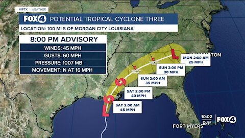 Tropics Update 6/18/21 10 PM