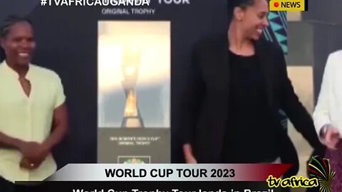 WORLD CUP TOUR 2023: World Cup Trophy Tour lands in Brazil