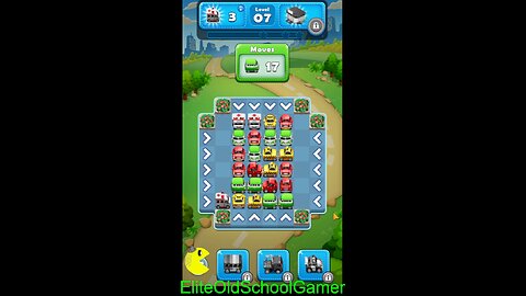 Traffic Jam Cars Puzzle Legend - Level 1 through Level 7 - April 2024