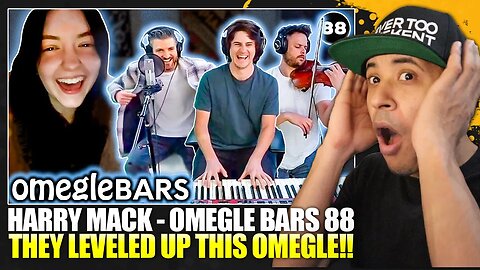 When A Freestyle Rapper, Pianist, and Violinist Go On Omegle | Harry Mack Omegle Bars 88 (Reaction)