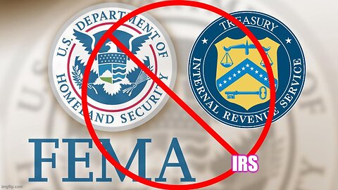 FEMA EAS Test on October 4 & why you should turn off your phones & IRS, Taxes are Illegal Vid.