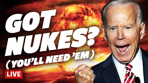 Biden Threatens To Nuke Patriots (Blows Up Dem Narrative Instead) — LIVE @ 12PM ET