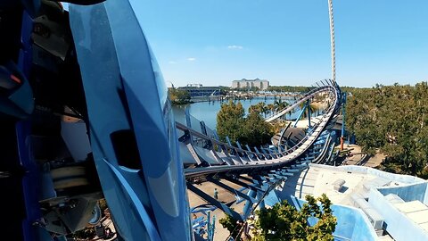 [POV] Mako Roller Coaster GoPro Max Mod Lens | SeaWorld Orlando