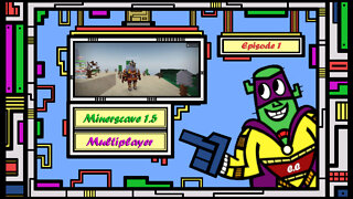 RED AND I START A NEW SERIES!!! Minerscave 1.5 ( Multiplayer Series ) Episode 1 -