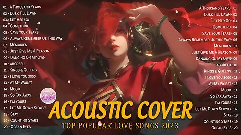 Best Of Acoustic Love Songs Cover 2023 Playlist ❤️ Top Acoustic Cover Love Songs Of All Time