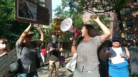 JThe Nycha plans to demolish Fulton and elliot Chelsea houses rally 6/27/23