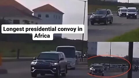 Tinubu's Presidential Convoy