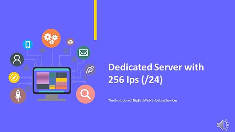 Best Cloud Hosting Infrastructure Since2012 Dedicated Serverwith 256Ips /24) #vpshosting #bigbirdweb