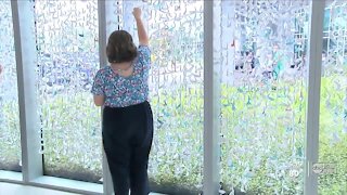 Lakeland regional health honoring patients with origami swans