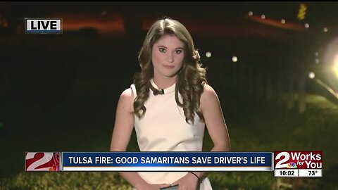 TFD credits two men for saving driver's life