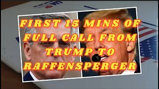 Trumps Full Perfect Call To Raffensperger