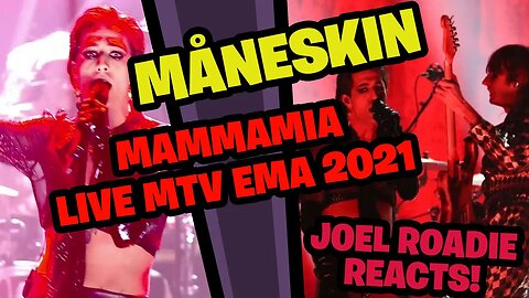 Måneskin 'MAMMAMIA' Live | MTV EMA 2021 - Roadie Reaction