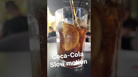 Coca-Cola slow motion 🥤