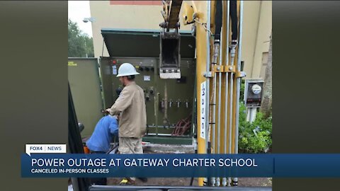 Power outage at Gateway Charter School