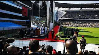 SOUTH AFRICA - Pretoria - Presidential Inauguration at Loftus Versveld (Video) (Wxc)