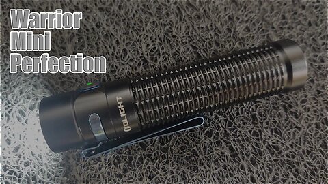 OLIGHT Warrior Mini 1,500 Lumen Rechargeable 18650 Lithium-ion Battery Flashlight Review