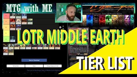 LOTR Middle Earth Mythic Tier List