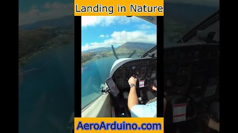 Wonderful Landing #Aircraft in Nature #Aviation #Flying #AeroArduino