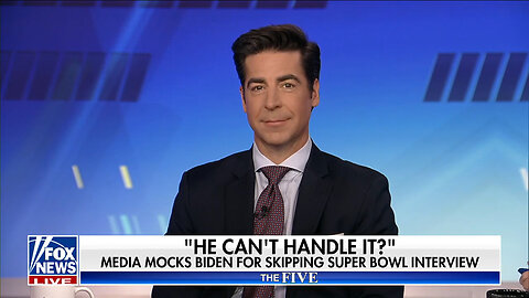 Jesse Watters: Joe Biden Is 'Destroying The Press'