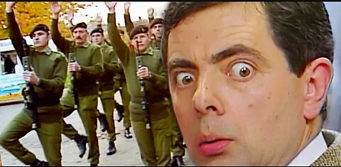 Mr bean army funny