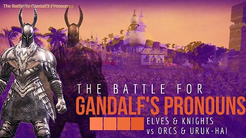 The Battle for Gandalf's Pronouns