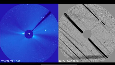 Crazy Light Beams Caught Blasting Out of Sun - SOHO Images Latest 2017