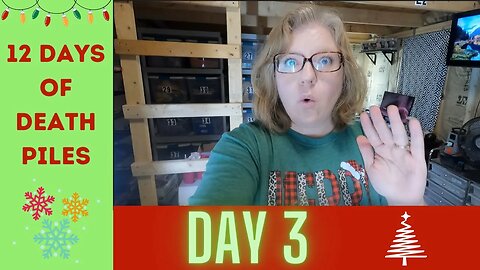 DAY 3 DEATH PILE VLOG Christmas Reseller Listing eBay Poshmark Mercari