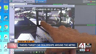 Thieves target local car dealerships around the metro